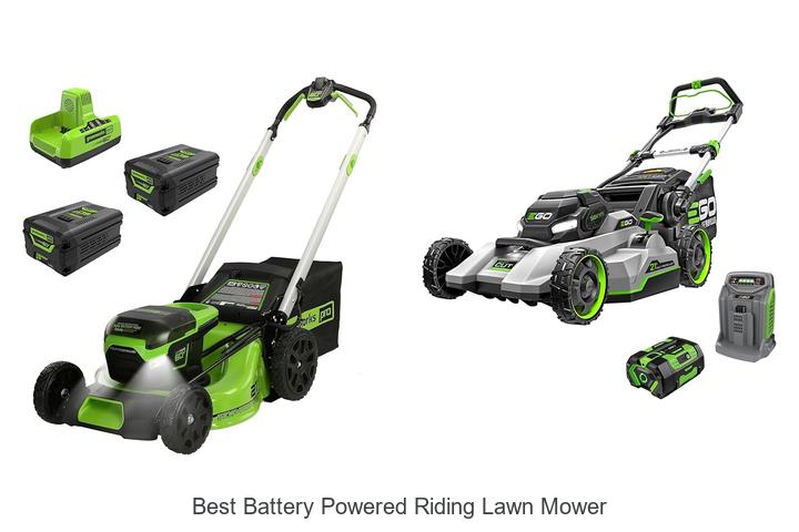 Top 12 Best Battery Powered Riding Lawn Mower You Need Now