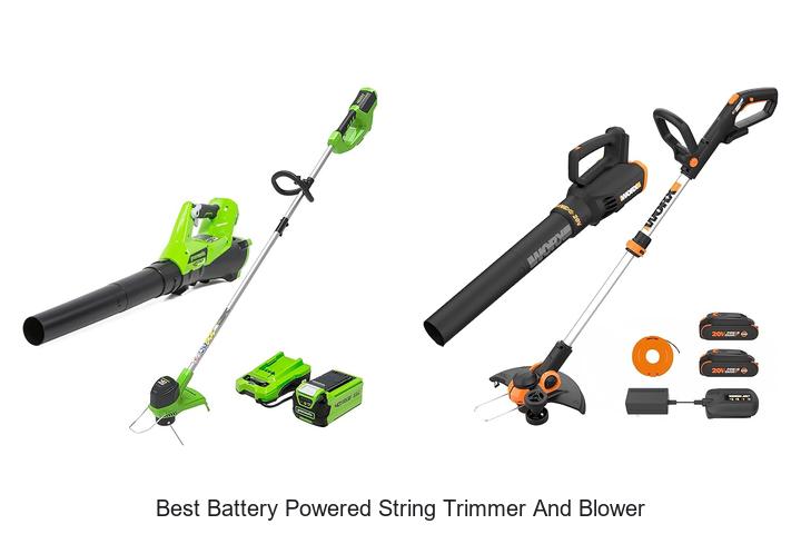 Top 15 Best Battery Powered String Trimmer and Blower Deals!