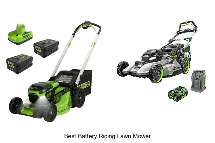 Top 12 Best Battery Riding Lawn Mower That Saves Power!