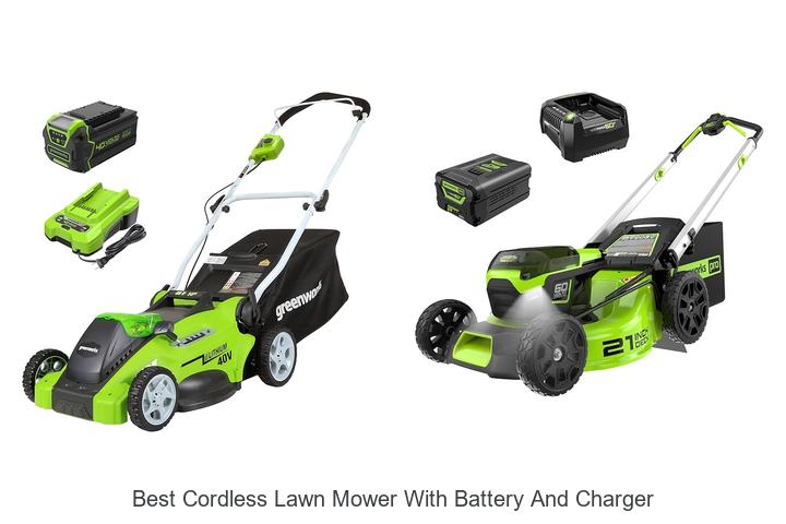 Top 12 Best Cordless Lawn Mower With Battery and Charger Tips