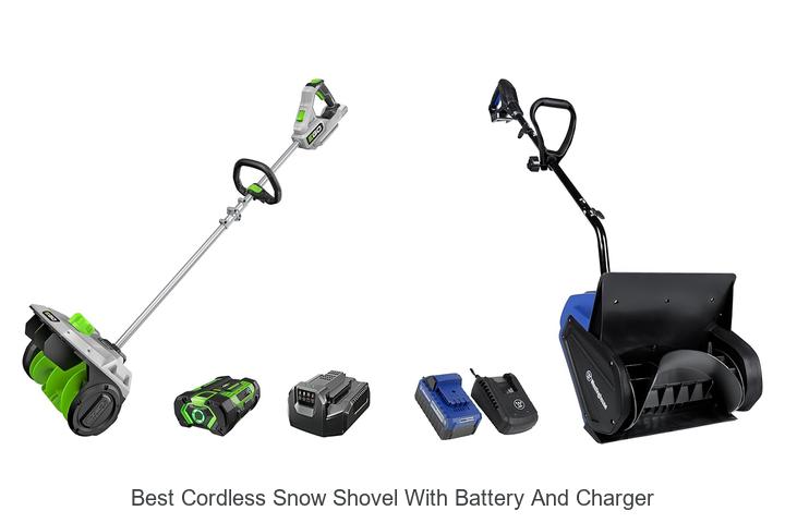 Top 15 Best Cordless Snow Shovel With Battery and Charger Revealed