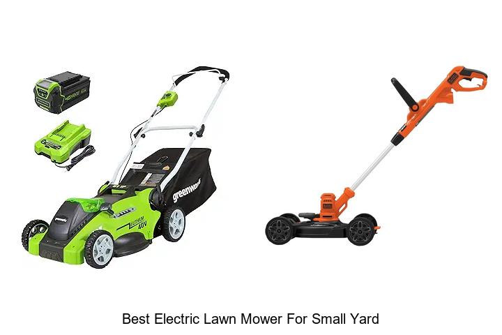 Top 12 Best Electric Lawn Mower For Small Yard Revealed!