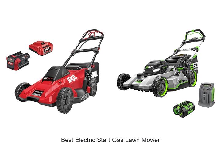Top 12 Best Electric Start Gas Lawn Mower That Saves Effort