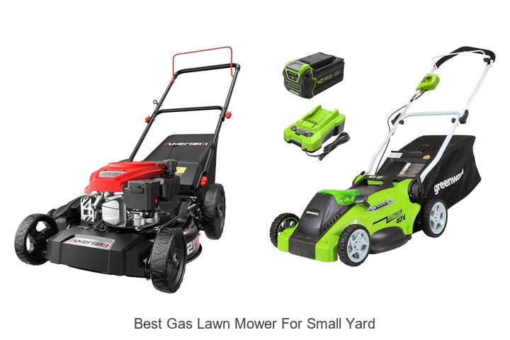 Top 12 Best Gas Lawn Mower for Small Yard You Need Now