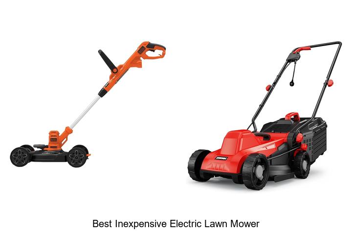 Top 12 Best Inexpensive Electric Lawn Mower You Need Now