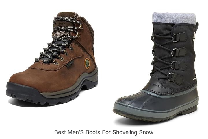 Top 15 Best Men’s Boots For Shoveling Snow That Last
