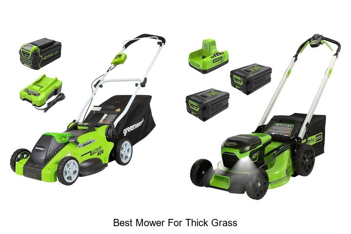 Top 12 Best Mower For Thick Grass That Cuts Like Magic