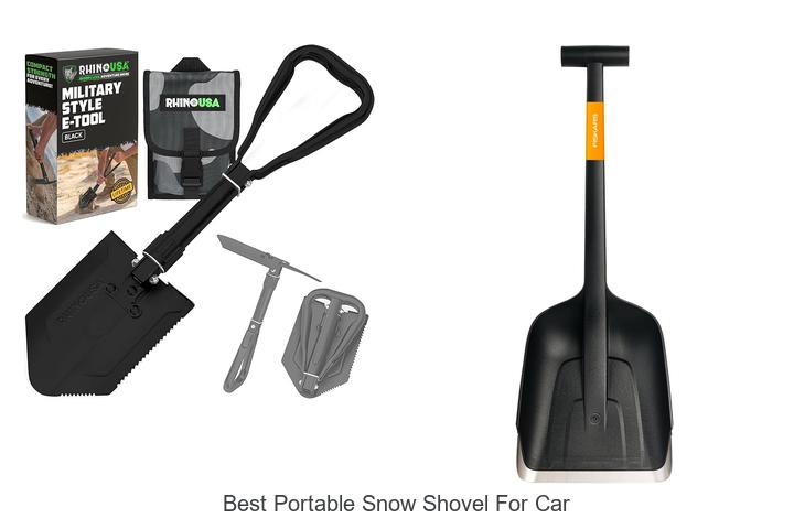 Top 15 Best Portable Snow Shovel for Car You Need Now