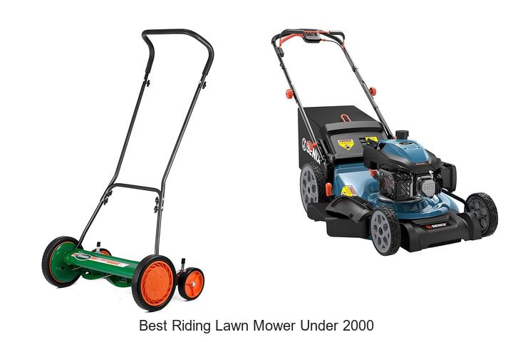 Top 12 Best Riding Lawn Mower Under 2000 You Can’t Miss