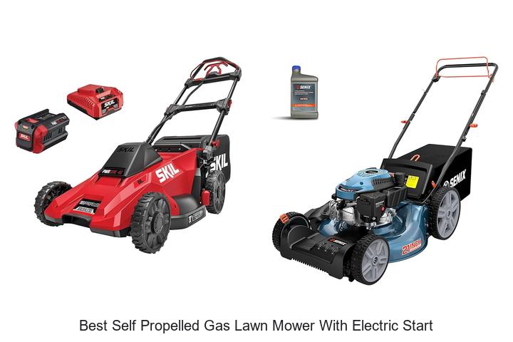 Top 12 Best Self Propelled Gas Lawn Mower With Electric Start Revealed!