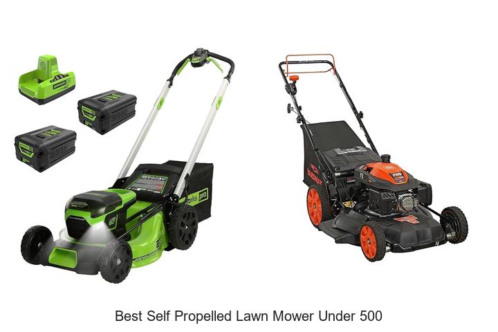 Top 12 Best Self Propelled Lawn Mower Under 500 Revealed!