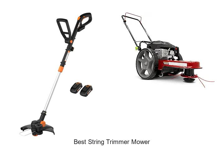 Top 12 Best String Trimmer Mower You Can’t Miss Today