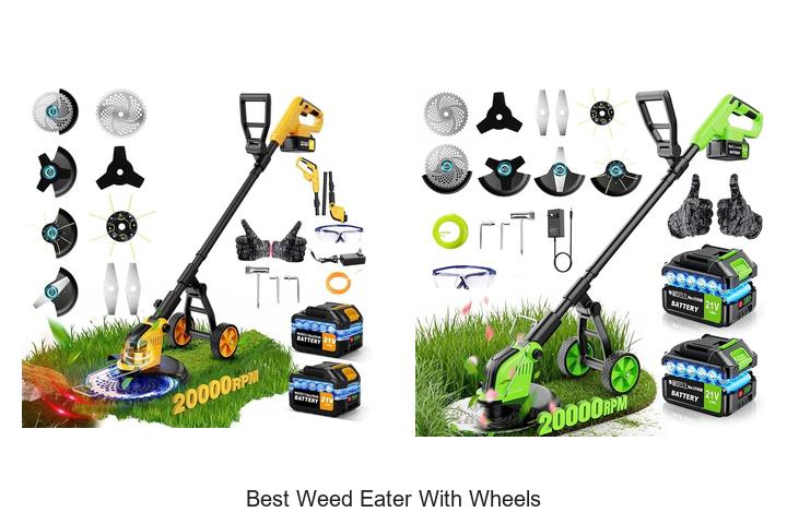 Top 15 Best Weed Eater With Wheels That Make Lawn Care Easy