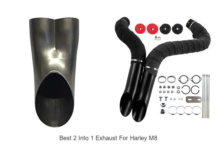 Top 10 Best 2 Into 1 Exhaust for Harley M8 You Must See