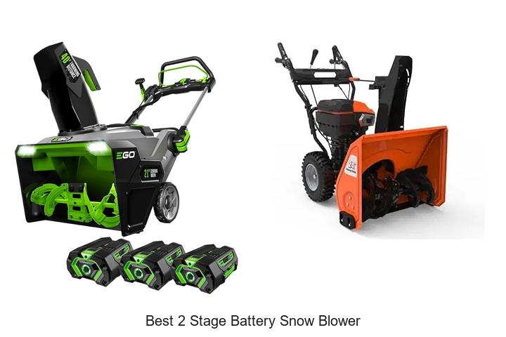 Best 2 Stage Battery Snow Blower That Melts Snow Fast!