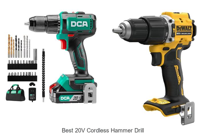 Top 10 Best 20V Cordless Hammer Drill You Need Now
