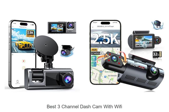 Top 10 Best 3 Channel Dash Cam With WiFi – Must See Picks!
