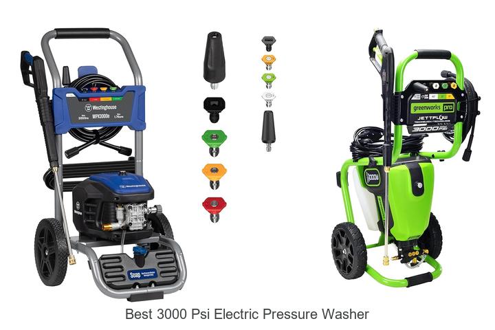 Top 12 Best 3000 PSI Electric Pressure Washer You Need Now