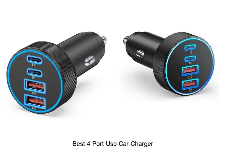 Top 10 Best 4 Port USB Car Charger You Can’t Miss!