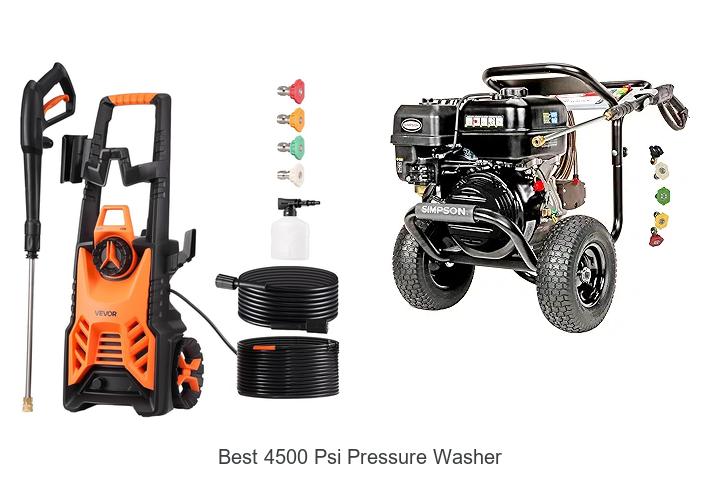 Top 10 Best 4500 PSI Pressure Washer That Blows Minds!