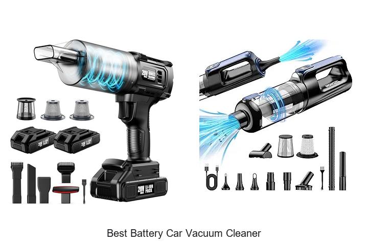 Top 12 Best Battery Car Vacuum Cleaner You Can’t Miss!