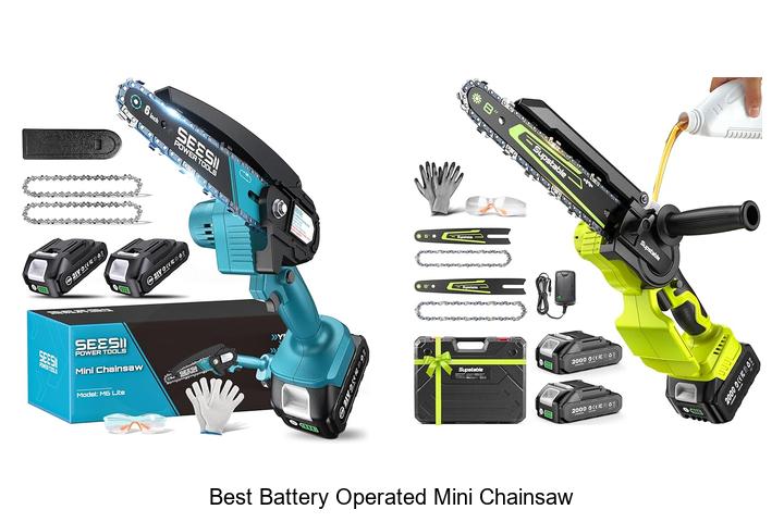 Top 15 Best Battery Operated Mini Chainsaw You Need Now