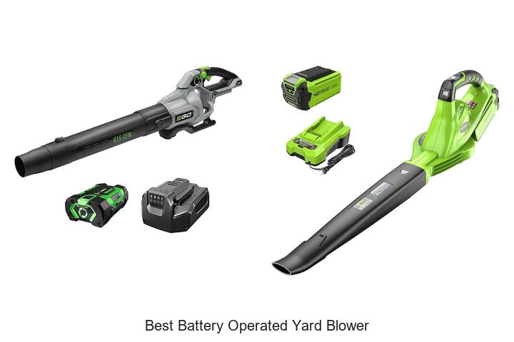 Top 15 Best Battery Operated Yard Blower That Will Amaze You