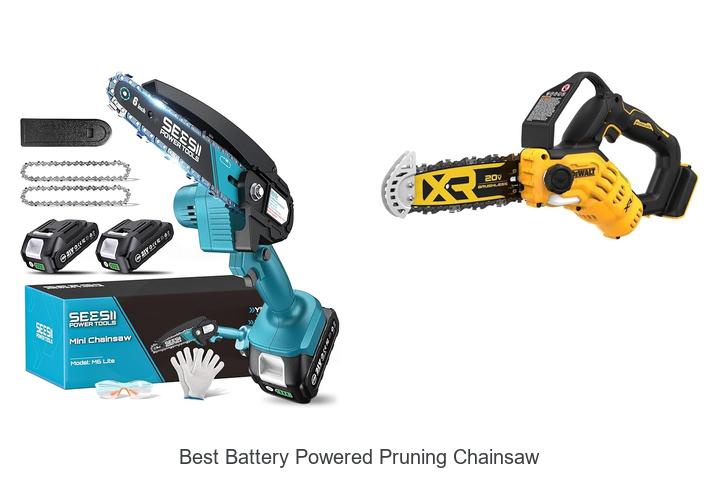 Best Battery Powered Pruning Chainsaw That Cuts Fast!