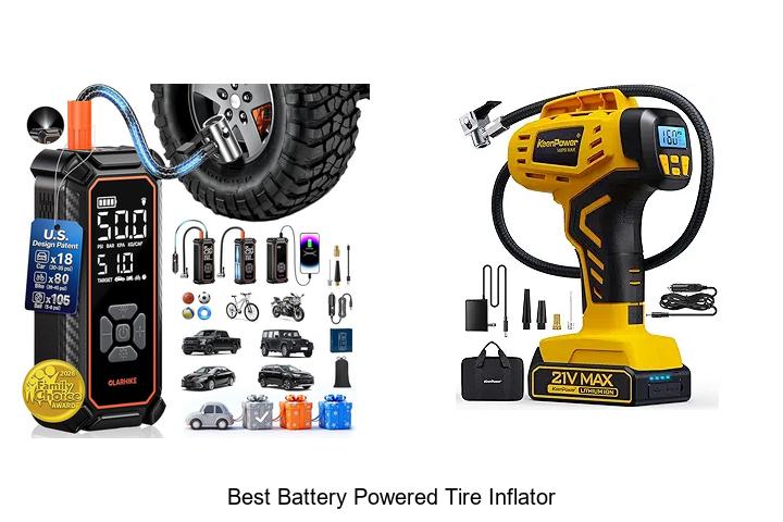 Top 10 Best Battery Powered Tire Inflator You Need Now!