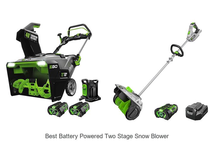 Top 15 Best Battery Powered Two Stage Snow Blower Deals!