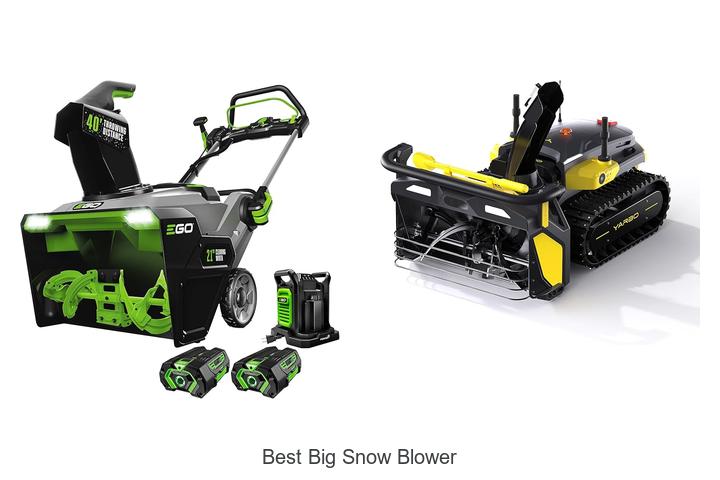 Best Big Snow Blower That Will Blow You Away Today!