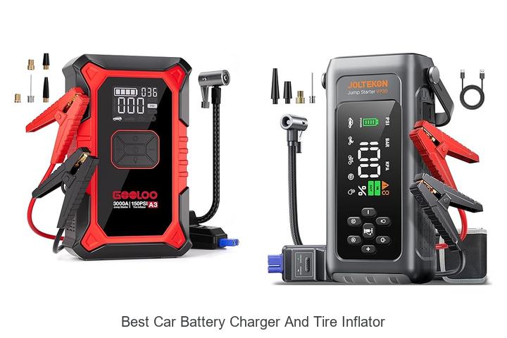 Top 10 Best Car Battery Charger and Tire Inflator You Need!