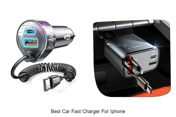 Top 12 Best Car Fast Charger for iPhone You Need Now!