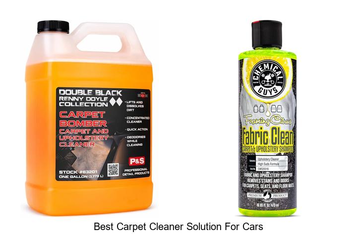 Top 10 Best Carpet Cleaner Solution For Cars You Need Now