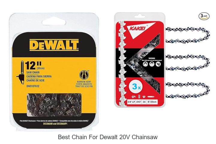 Best Chain For Dewalt 20V Chainsaw That Cuts Like Crazy