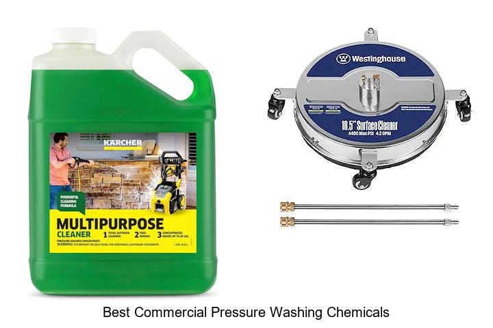 Top 12 Best Commercial Pressure Washing Chemicals Revealed!