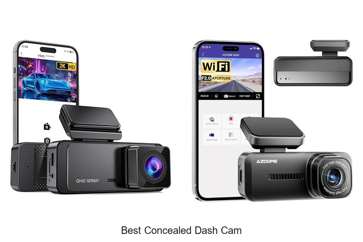 Top 10 Best Concealed Dash Cam That You Can’t Miss!