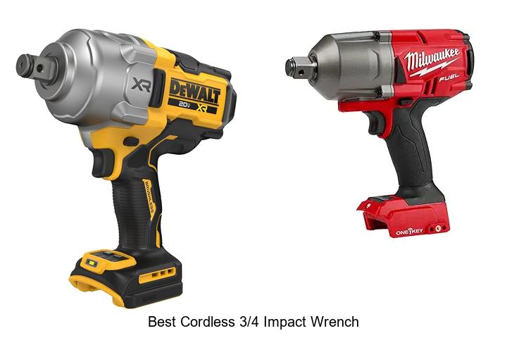 Top 15 Best Cordless 3/4 Impact Wrench You Must Own!