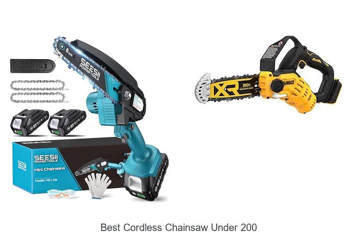 Top 15 Best Cordless Chainsaw Under 200 – Unbeatable Deals!