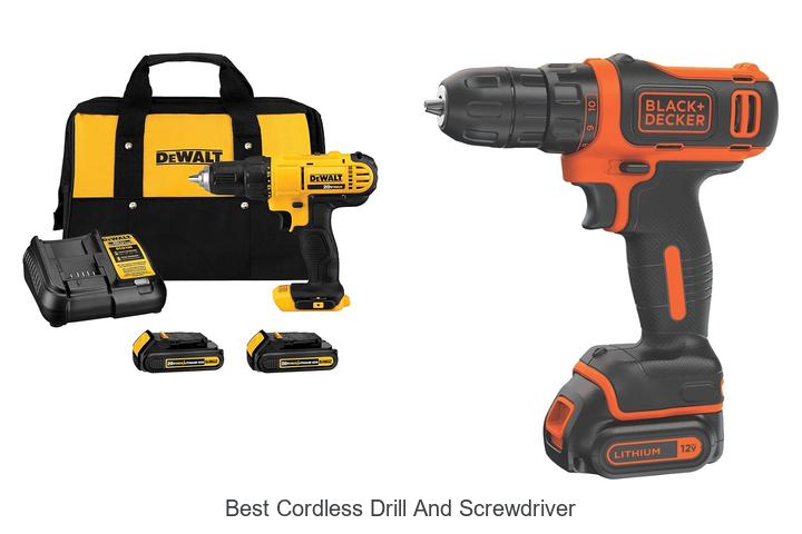 Top 12 Best Cordless Drill and Screwdriver You Need Now!