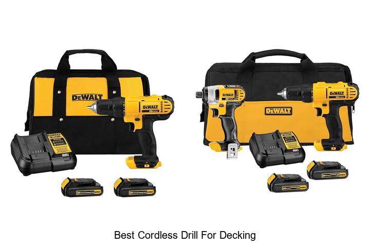 Top 10 Best Cordless Drill for Decking You Can’t Miss!