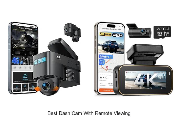 Top 10 Best Dash Cam With Remote Viewing You Can’t Miss!