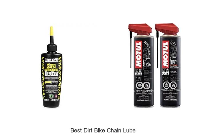 Top 12 Best Dirt Bike Chain Lube You Can’t Ride Without