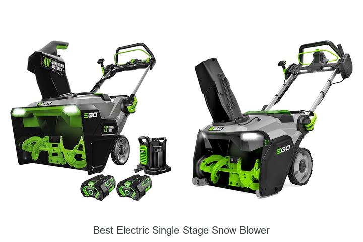 Best Electric Single Stage Snow Blower That Will Amaze You!