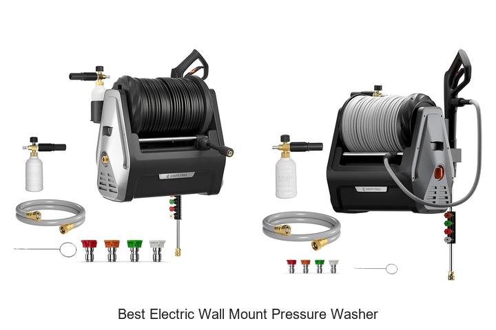 Top 12 Best Electric Wall Mount Pressure Washer You Need!