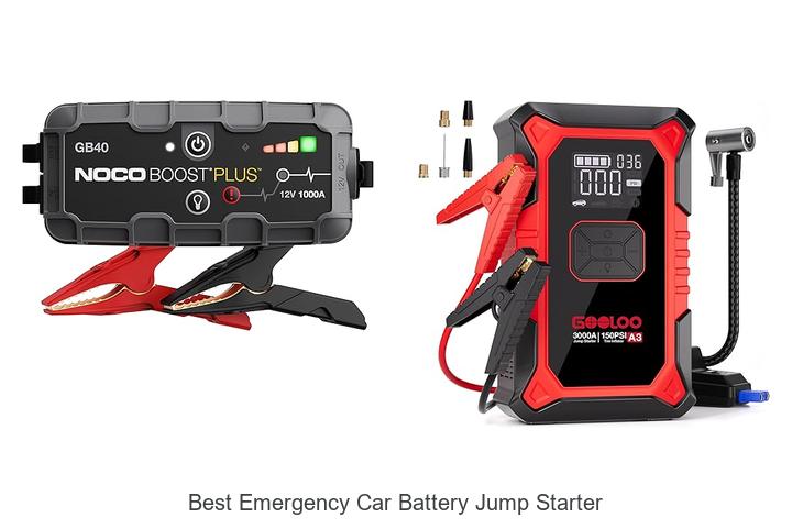 Top 12 Best Emergency Car Battery Jump Starter Reviews!