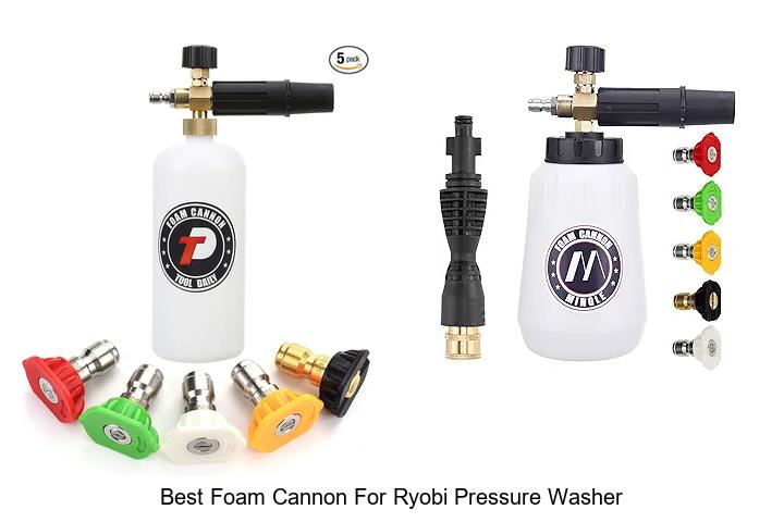 Top 12 Best Foam Cannon For Ryobi Pressure Washer Revealed!