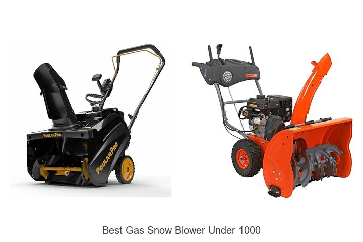 Best Gas Snow Blower Under 1000: Unbeatable Power Deal!