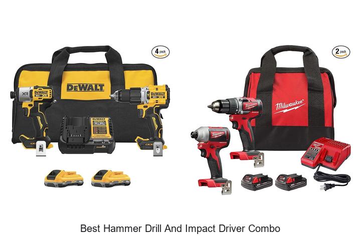 Top 15 Best Hammer Drill and Impact Driver Combo Deals!