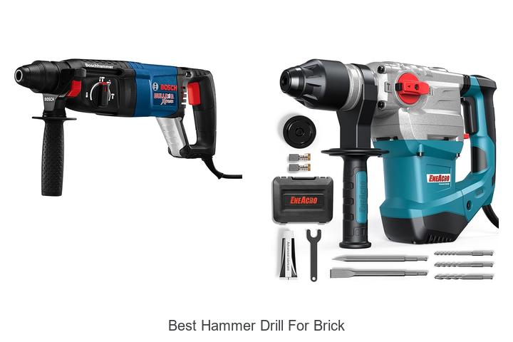 Top 15 Best Hammer Drill For Brick That Experts Swear By